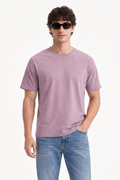 Antwerp Purple Round Neck T-Shirt for Men