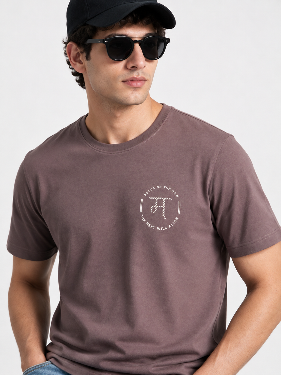 Modura Osaka purple printed t-shirt for men, view 2