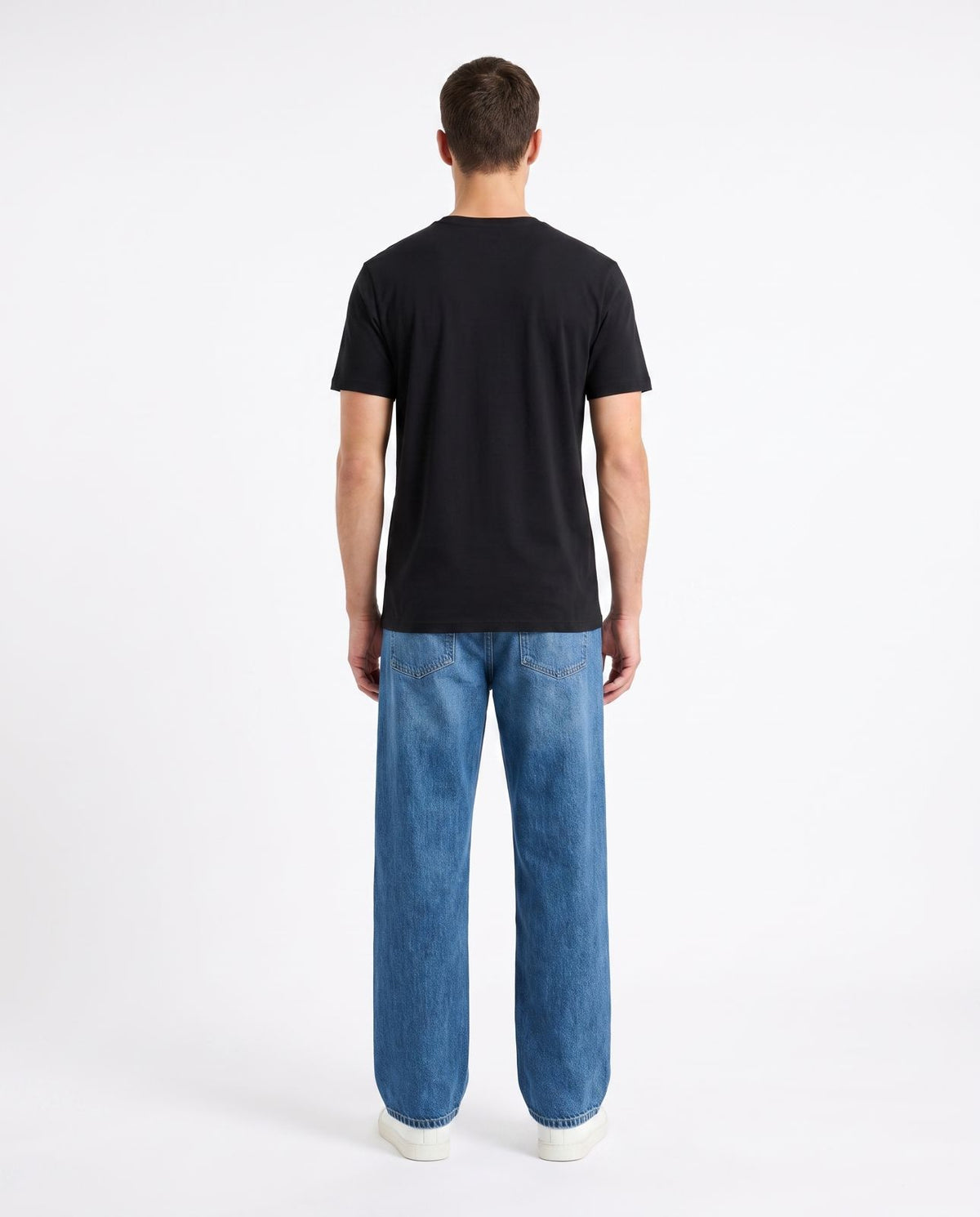 Modura Montana black printed t-shirt for men, view 5