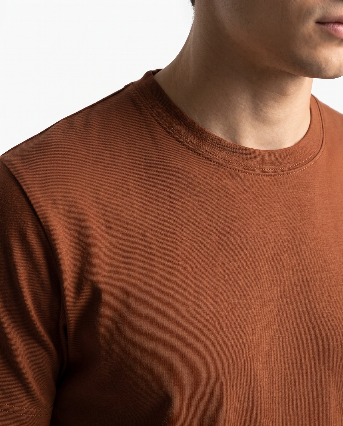 Modura Sedona rust raglan t-shirt for men, view 7