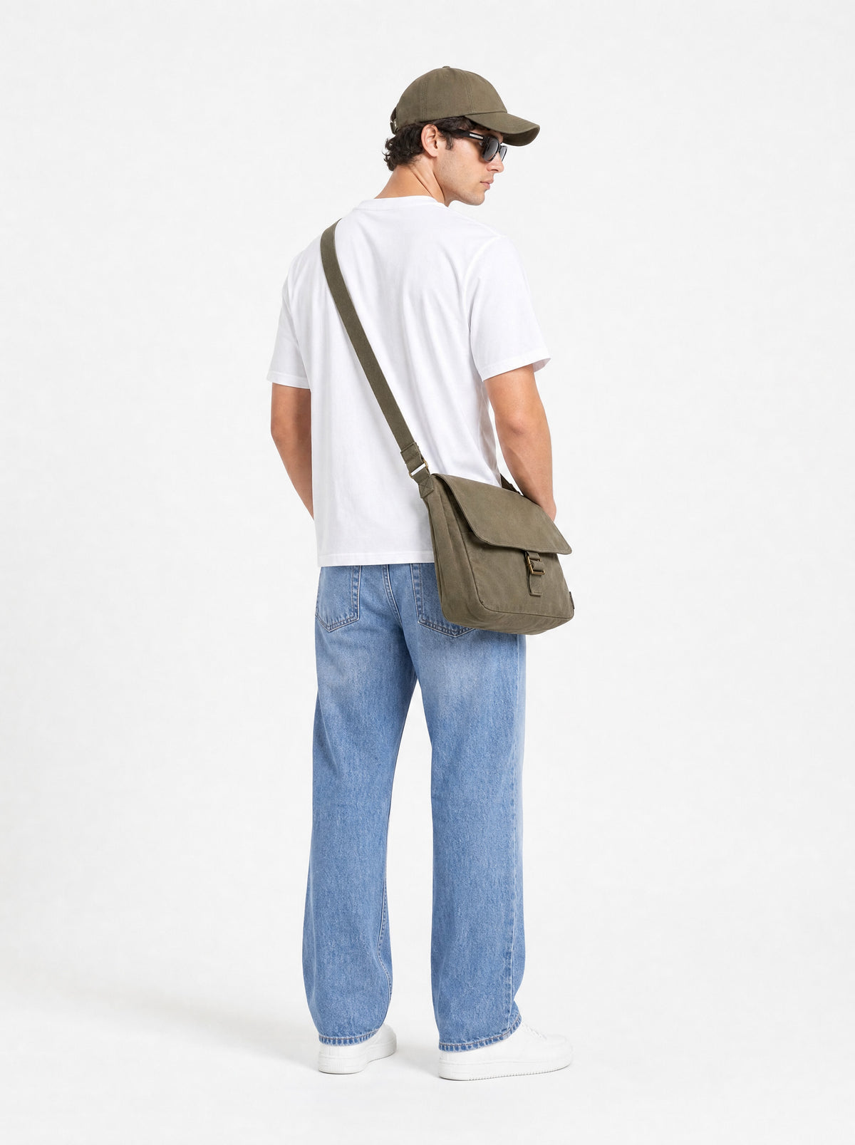 Modura Sonoma white printed t-shirt for men, view 6