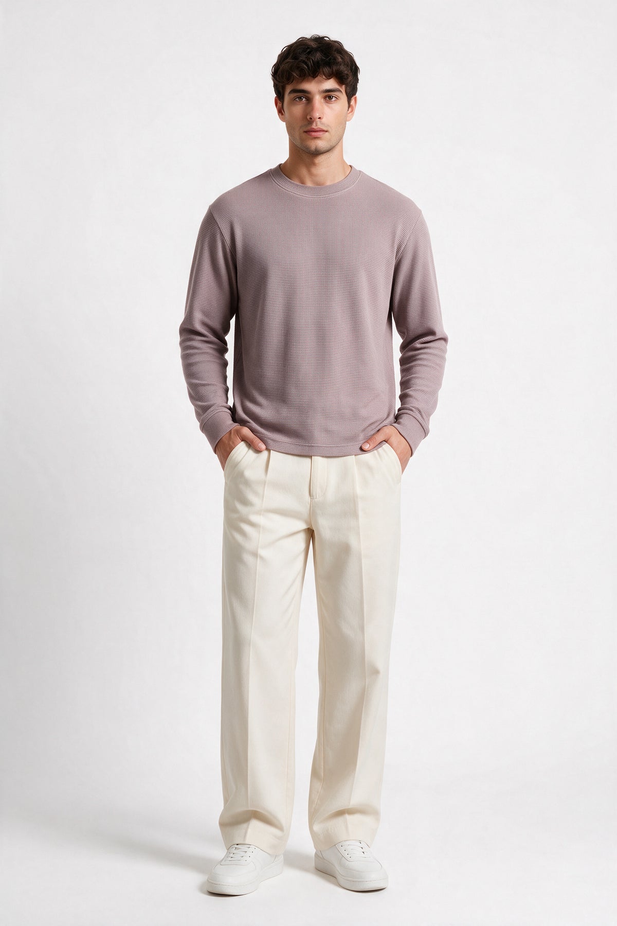 Modura Ontario purple structured sweatshirt for men, view 7