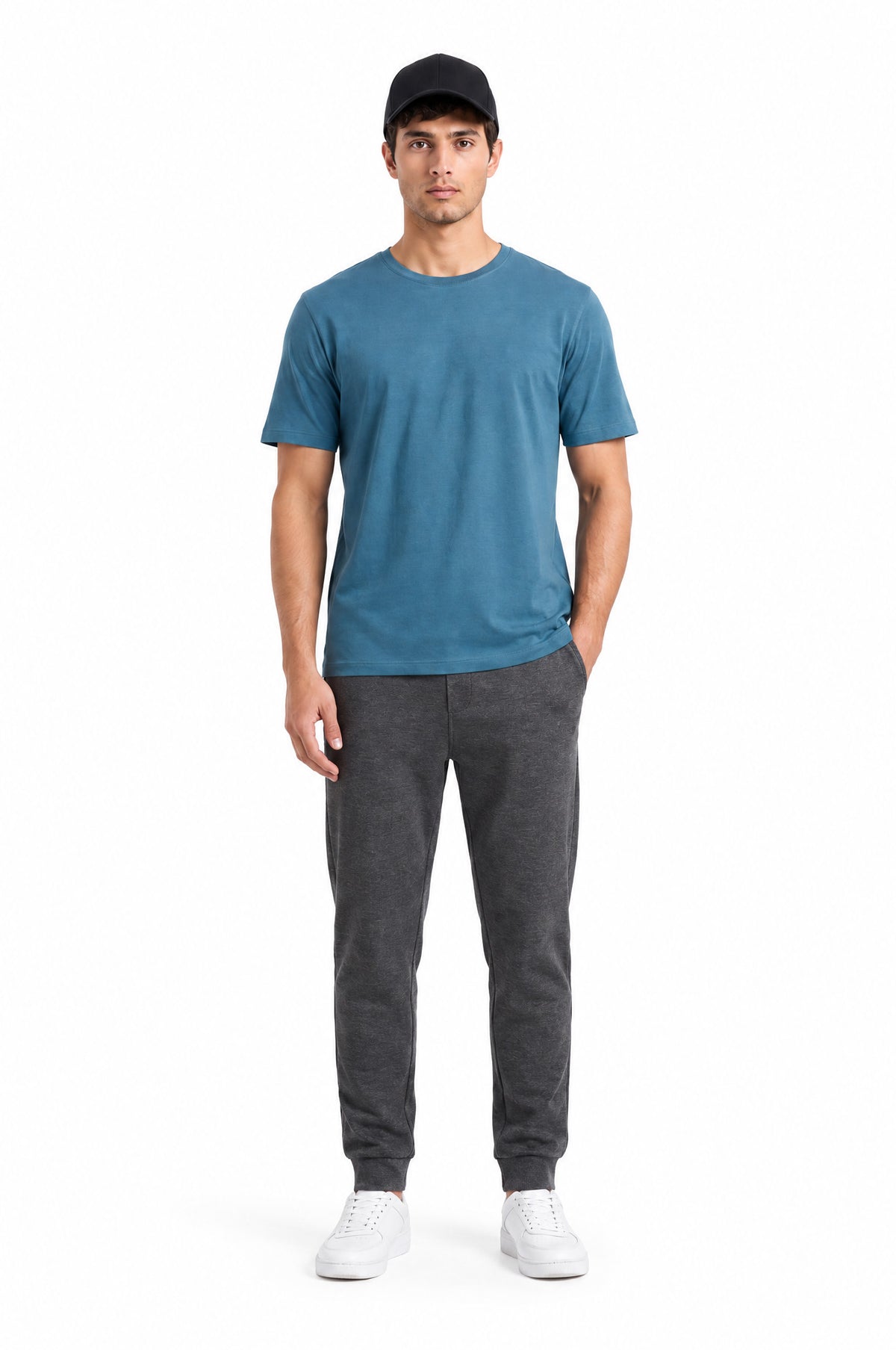 Modura Bristol blue printed t-shirt for men, view 6