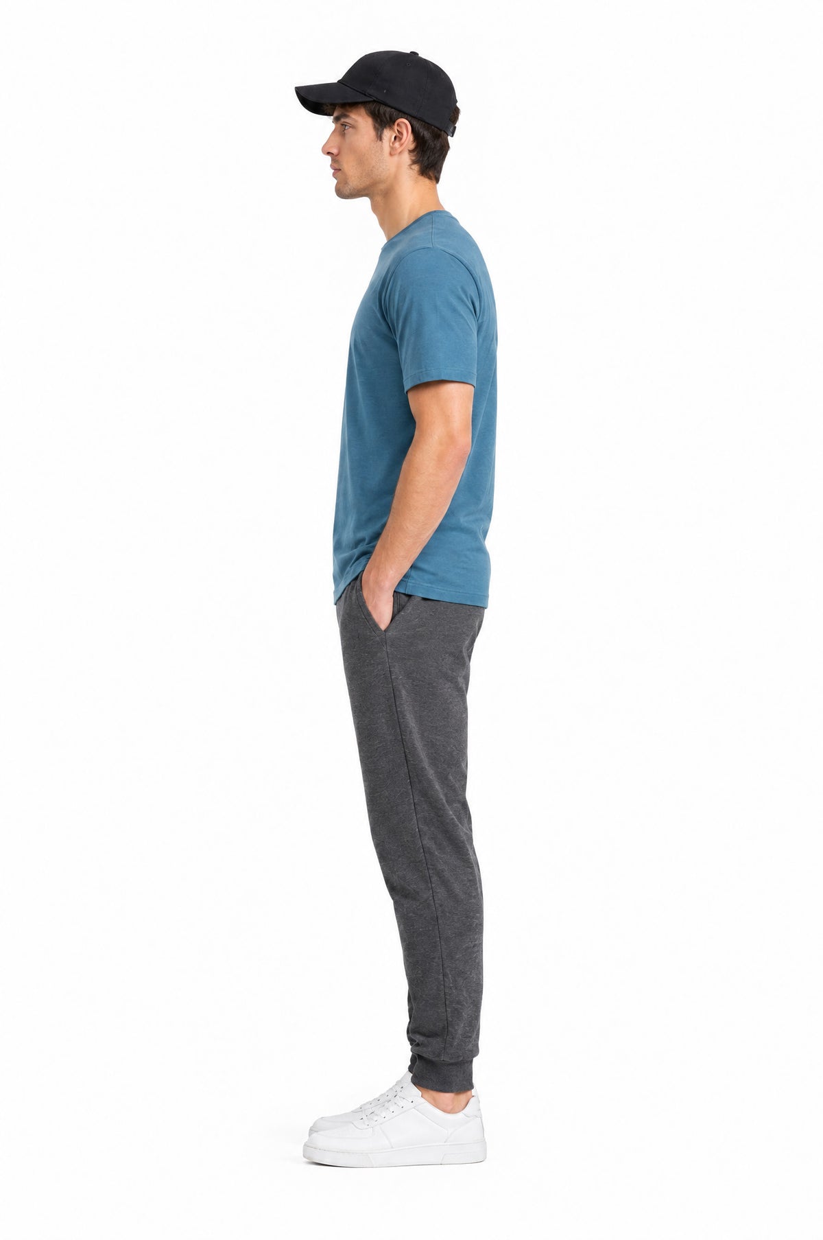 Modura Bristol blue printed t-shirt for men, view 5